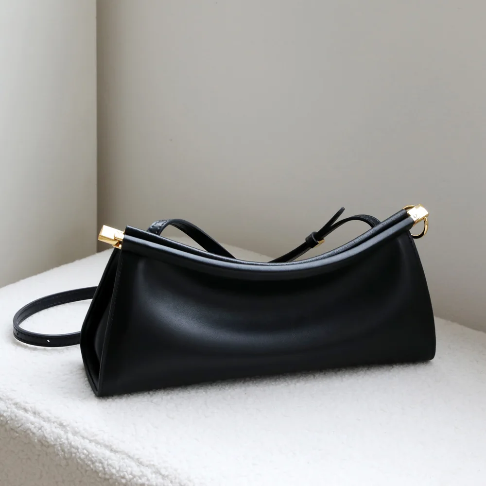 sac à bandoulière de style minimaliste pour femmes, sac de luxe de styliste, sac à main de banlieue polyvalent en cuir, sac à bandoulière multifonctionnel