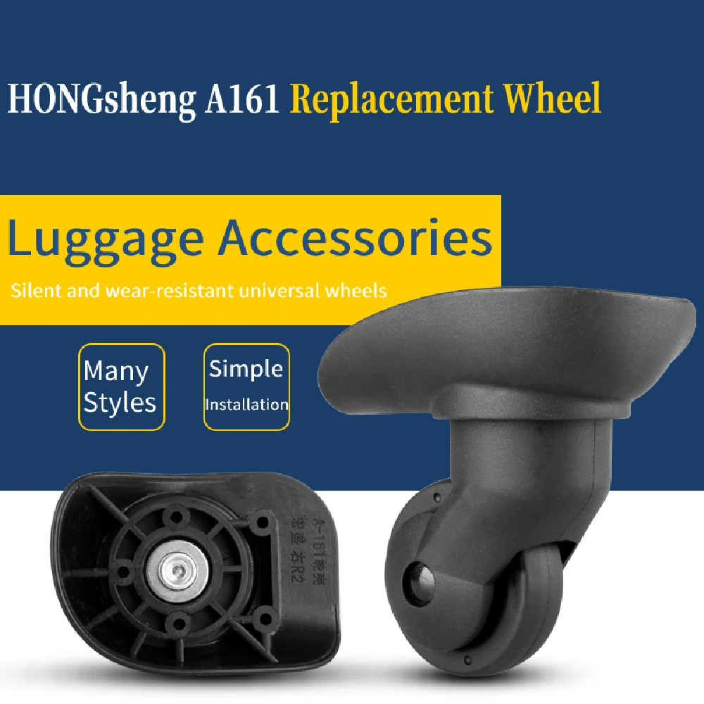 Valise à roulettes universelle, accessoires de remplacement, roues, convient aux tourtererr91 Hongsheng A-35