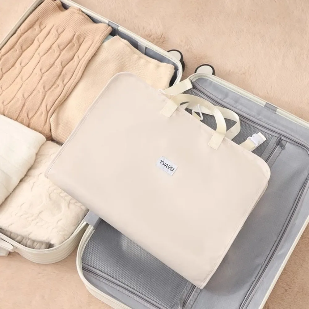 Pochette de rangement de bagages suspendue, sac de voyage pliable de grande capacité, organisateur résistant à l'humidité et à la poussière
