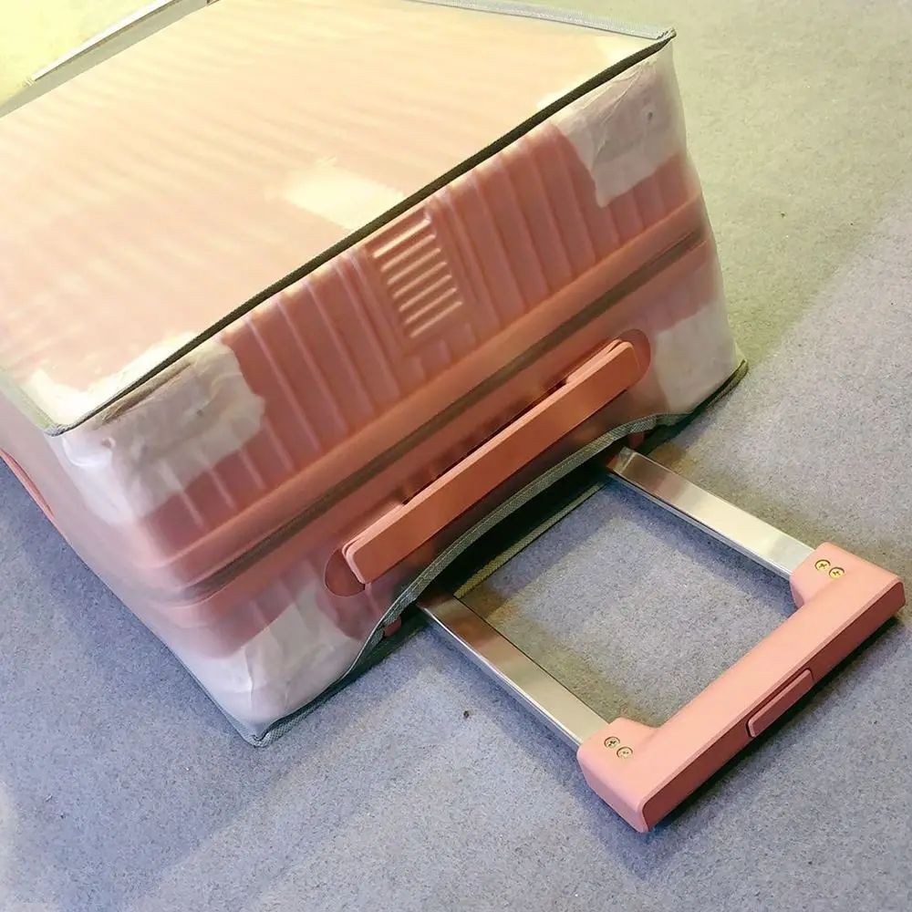 juste de bagage de voyage transparente, housses de protection étanches, housses de protection anti poussière pour valise de 16 à 30 pouces