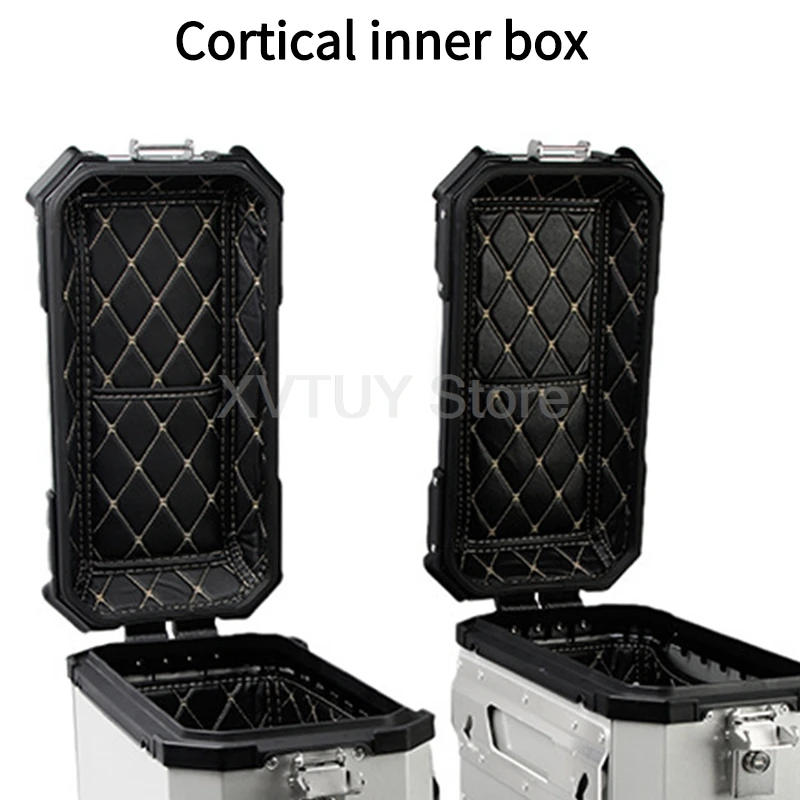 boîte arrière universelle pour moto, valise de voyage étanche pour casque, grande capacité 38l 45l avec coffre de verrouillage pour voyage d'équitation
