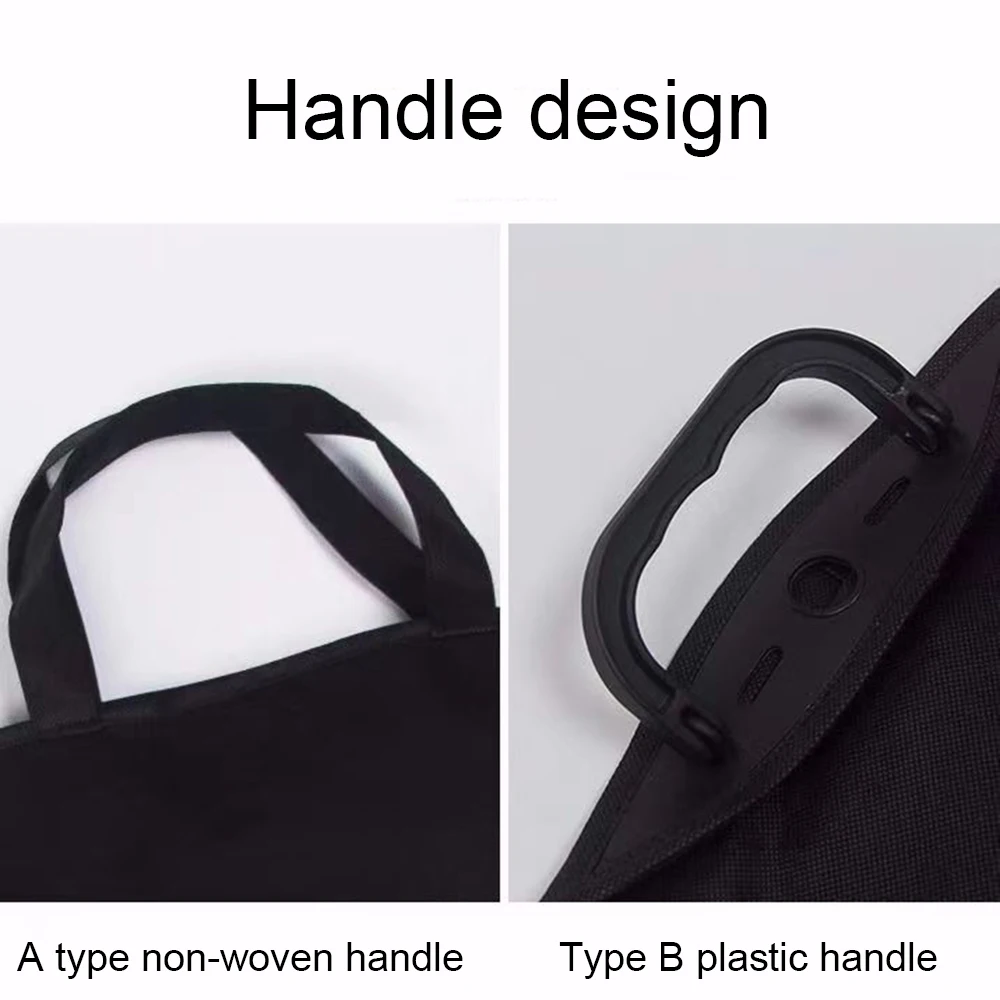 sac de costume pour vêtements, pour voyage et rangement, avec fermeture éclair et poignées de transport, costumes, robes de smoking, manteaux, protection contre la poussière