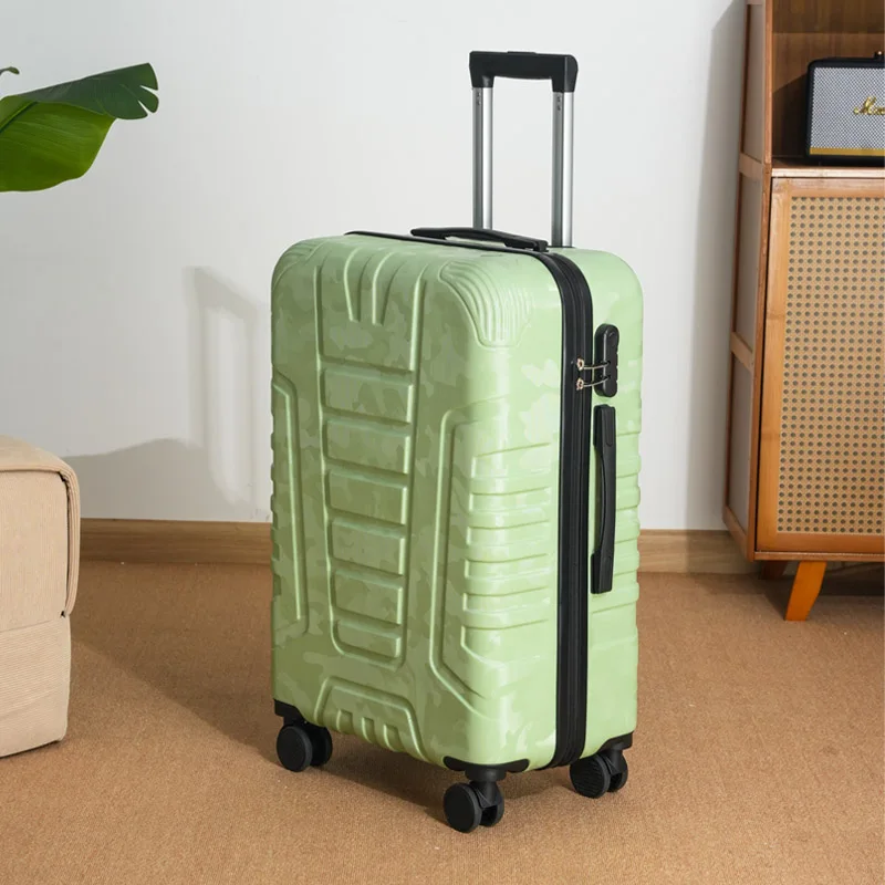 valise à bagages camouflage 20/24/28 pouces avec poignée de voyage et roues universelles pour hommes et femmes avec une grande taille