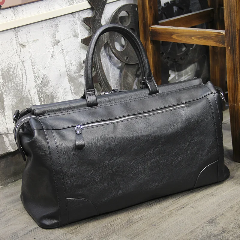 sac à main de voyage de luxe pour hommes, sac à bagages de grande capacité, sacs à poignée supérieure pour hommes, sac à bandoulière tendance, sacs à main de fitness pour hommes