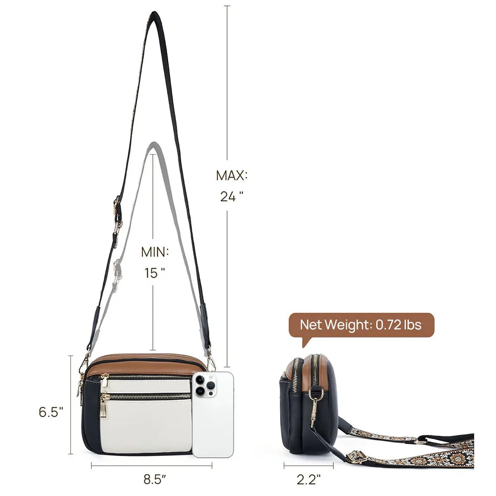 sacs à bandoulière pour femmes élégants avec sangle réglable sacs de luxe sac à main de créateurs élégant sac à bandoulière à large sangle