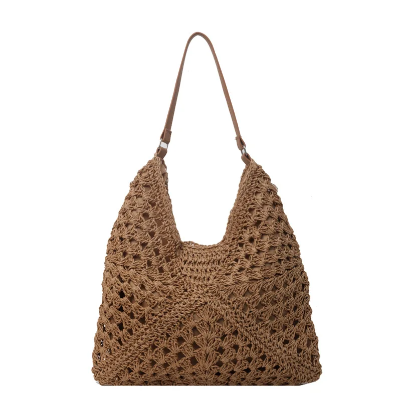 nouveau sac de conception de sac à main de mode, sac à aisselles, sac à main matelassé simple de grande capacité, adapté aux femmes