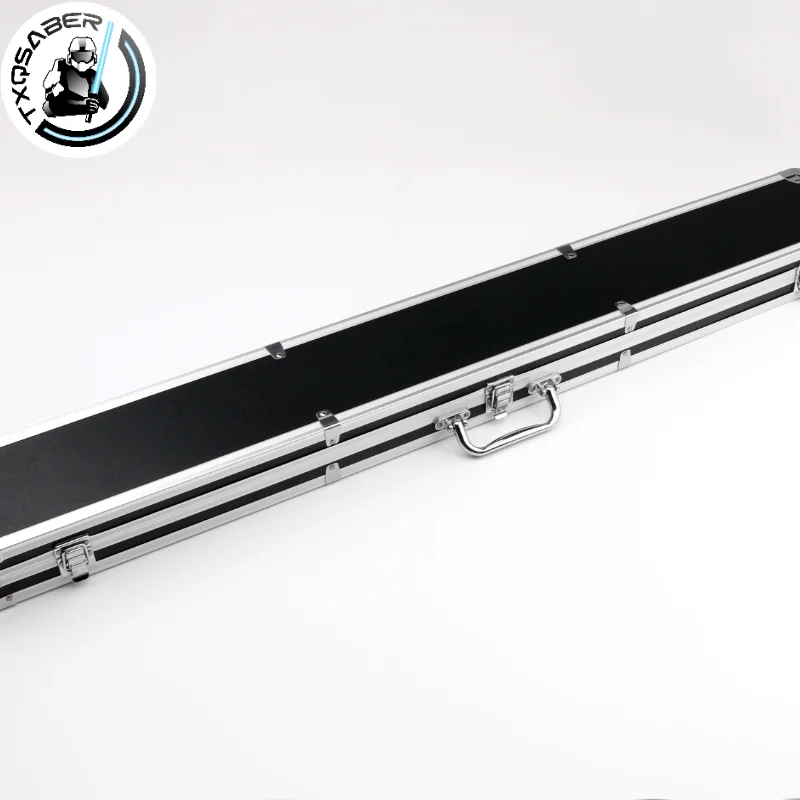 TXQSABER – valise sabre laser noir et argent, pour Collection d'affichage, Protection, personnalisation