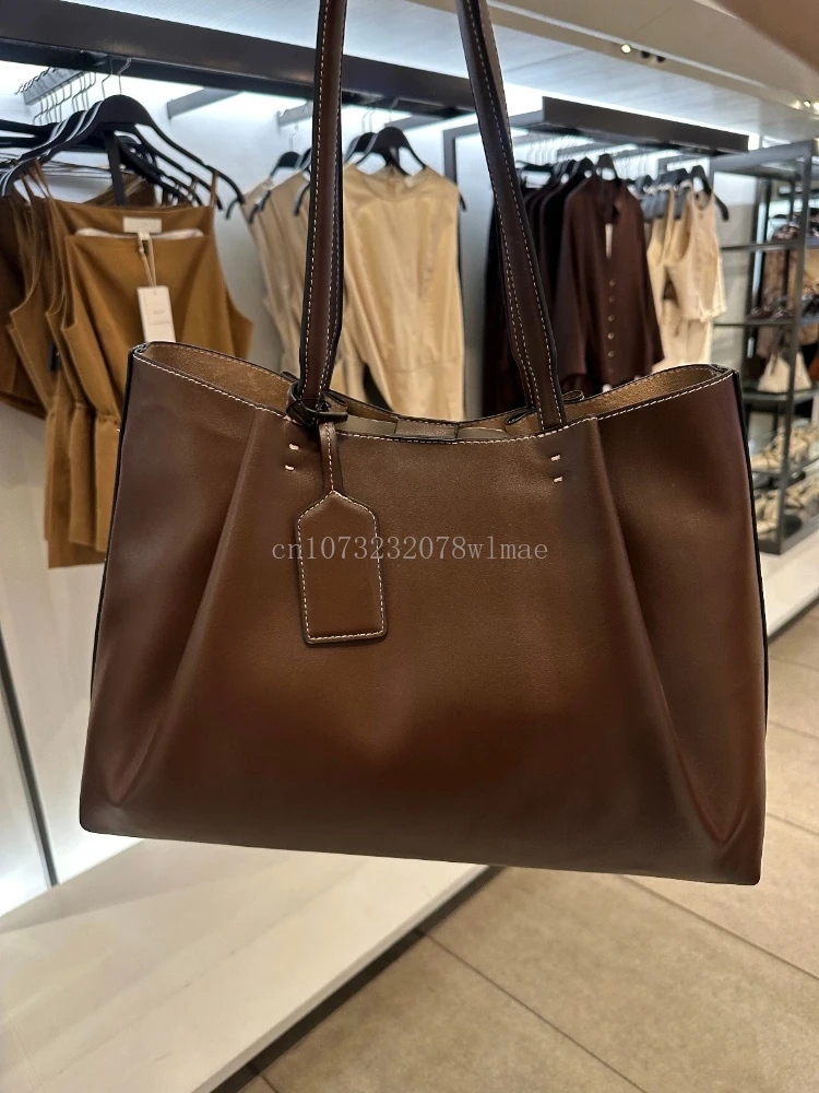 sacs à main de grande capacité pour femmes, sac à bandoulière en cuir pu de styliste de luxe, sac seau polyvalent pour les déplacements, fourre tout féminin