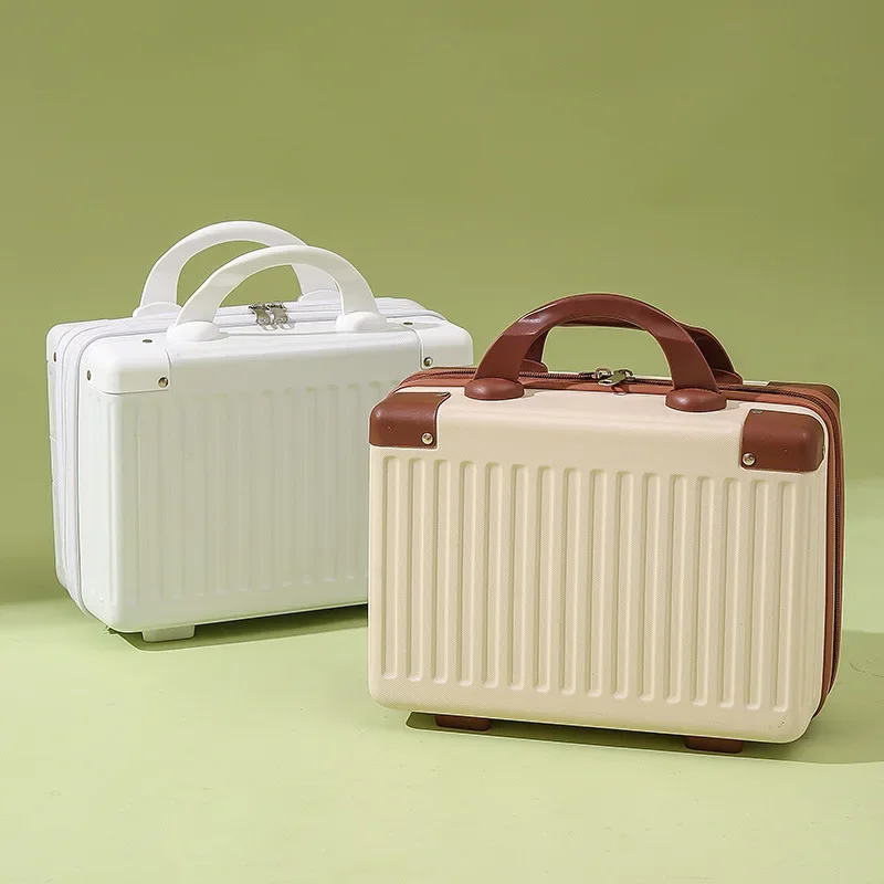 petite valise de voyage electrolux pour femme, trousse de maquillage, valise à main, sac à cosmétiques, petite cabine, valise de voyage, boîte de rangement, bagages, 14"