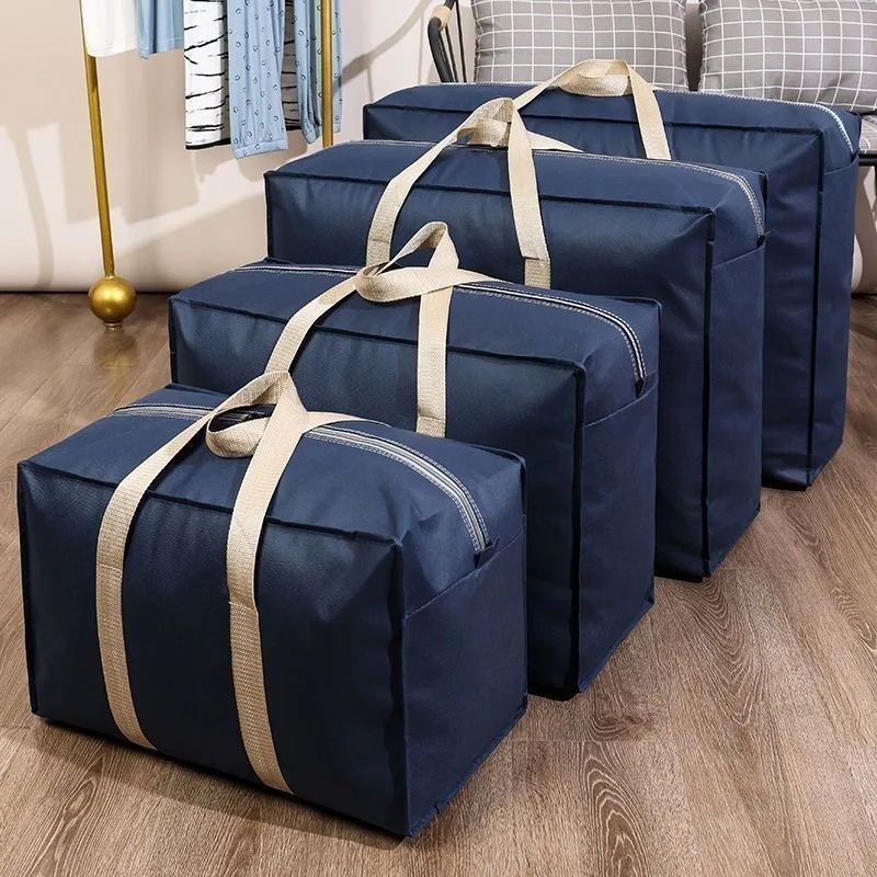 sacs à bagages mobiles imperméables extra larges, sac de rangement à main en tissu non tissé, sac de voyage, outil d'emballage de rangement à domicile