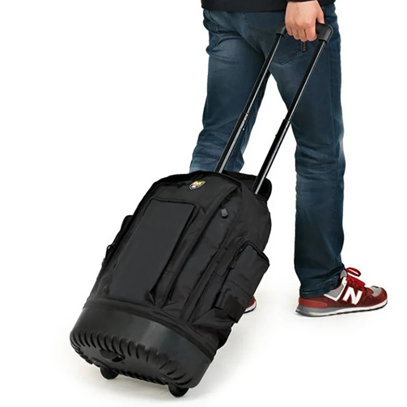 valise d'Électricien, sac à outils, sacs de rangement à roues, poche multifonctionnelle pour garage, quincaillerie de menuisier, fournitures