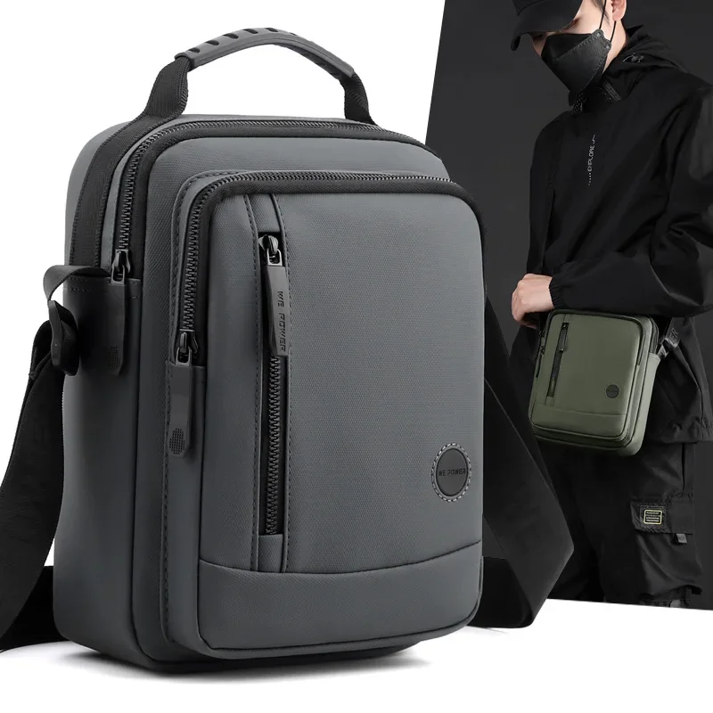 Mode décontracté hommes sac à main sac à bandoulière de haute qualité en Nylon tissu homme sac de messager élégant Style Design hommes sac SAC