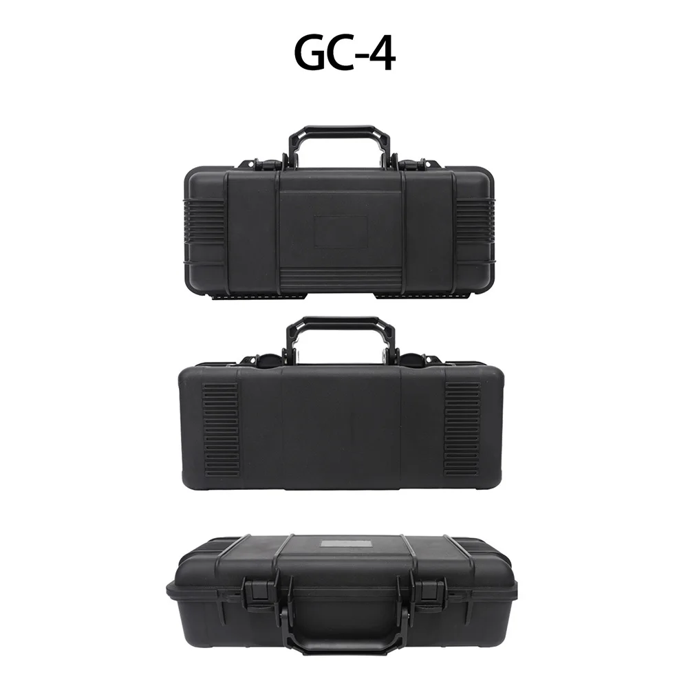 boîte à outils pour instruments de sécurité, boîte à outils de protection étanche et antichoc, mallette à outils scellée, valise résistante aux chocs avec doublure en mousse