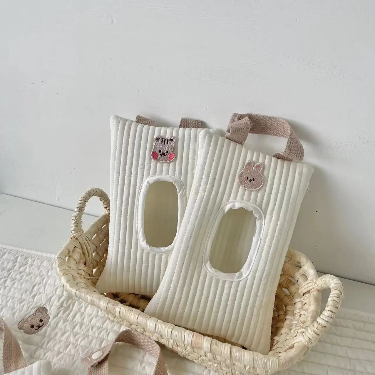 sac de rangement portable pour poussette de bébé, étui à lingettes, boîte à mouchoirs, housse de serviette, chariot pour nouveau né, voyage, voiture, accessoires, nouveau