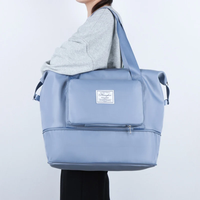 sacs de voyage extensibles de grande capacité, sac de rangement de bagages, sac à main étanche portable pliable, sac de rangement de vêtements de voyage, nouveau
