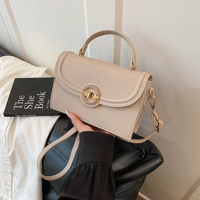 sac à bandoulière sophistiqué pour femmes, sac à bandoulière simple chic, design élégant pour les réunions de bureau