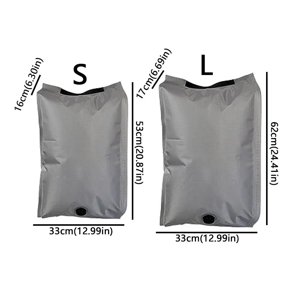 sacs de rangement sous vide de grande capacité, sacs de compression anti poussière enroulables à la main, valise étanche à l'humidité, cube pour vêtements