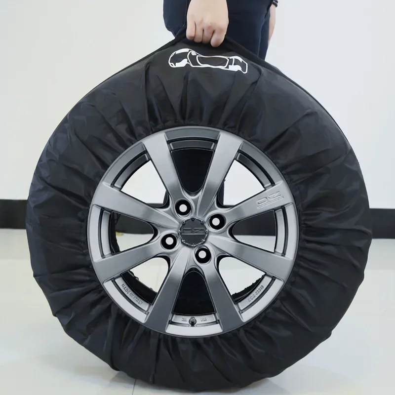 sacs de rangement de pneus, anti poussière, étanche, s/l, housse universelle de rechange pour voiture, protection de roue de véhicule en polyester, sacs de roue portables