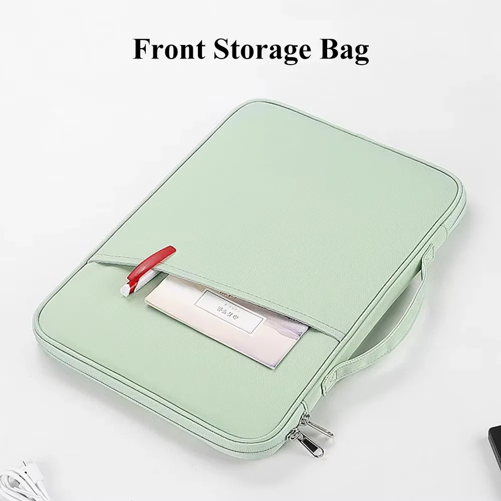 sac pour ordinateur portable 11 13 pouces, housse de protection pour tablette, étui de transport rembourré adapté pour ipad macbook xiaomi asus huawei lenovo