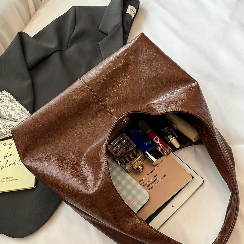 sac à main vintage en cuir pu pour femmes, sacs à main de créateurs de luxe, sacs initiés, sacs hobos féminins, sacs à main de marque de mode