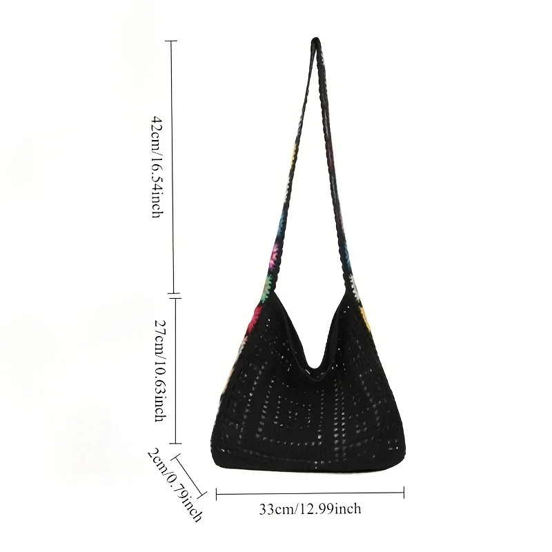 sac à main pour femmes, sacs tricotés à la mode, sacs à bandoulière, sacs à bandoulière, sacs à crochet à main, sacs pour femmes
