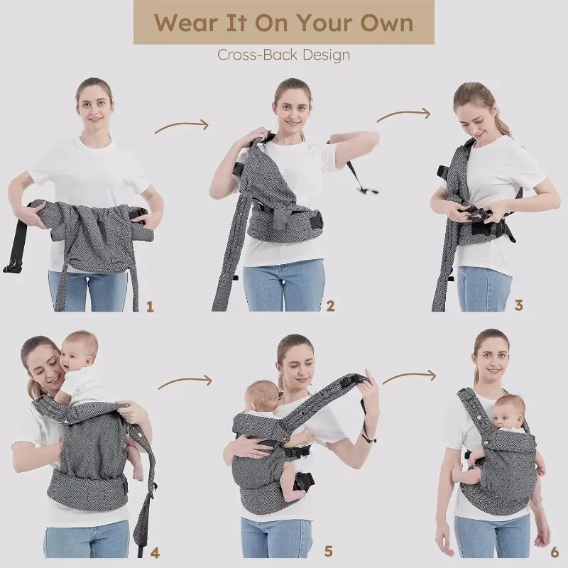 porte bébé portable, sacs pour bébé, sac à dos pour nourrissons, sacs à dos pour tout petits, écharpe pour nouveau né, sac kangourou, sangles de sortie