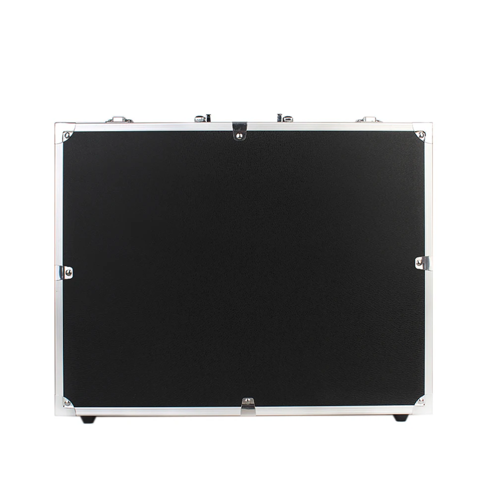 boîte à outils mallette à instruments en aluminium boîte de rangement équipement portable boîte à outils boîtes de rangement grand étui rigide valise en aluminium