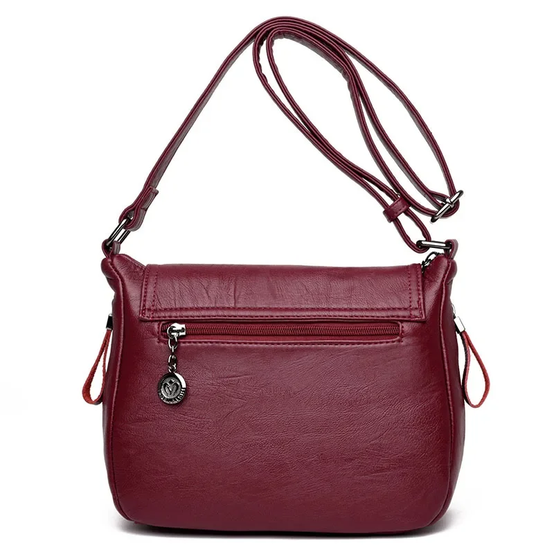 sac à main de luxe en cuir souple pour femmes, sacs à main et sacs à main de bonne qualité, sacoches à bandoulière décontractées, nouvelle collection 2024