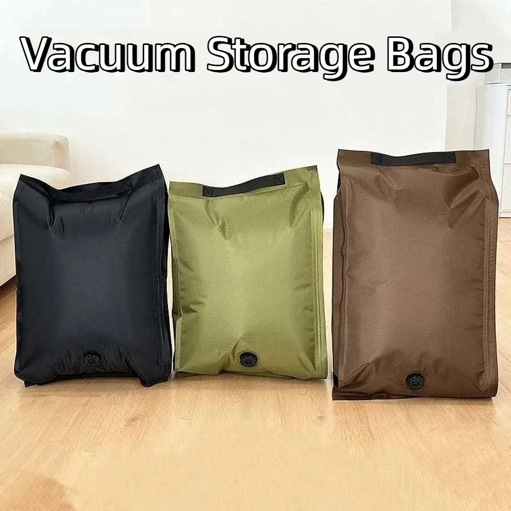 sacs de rangement sous vide de grande capacité, sacs de compression étanches et anti-poussière, valise hermétique enroulable à la main, cube pour vêtements