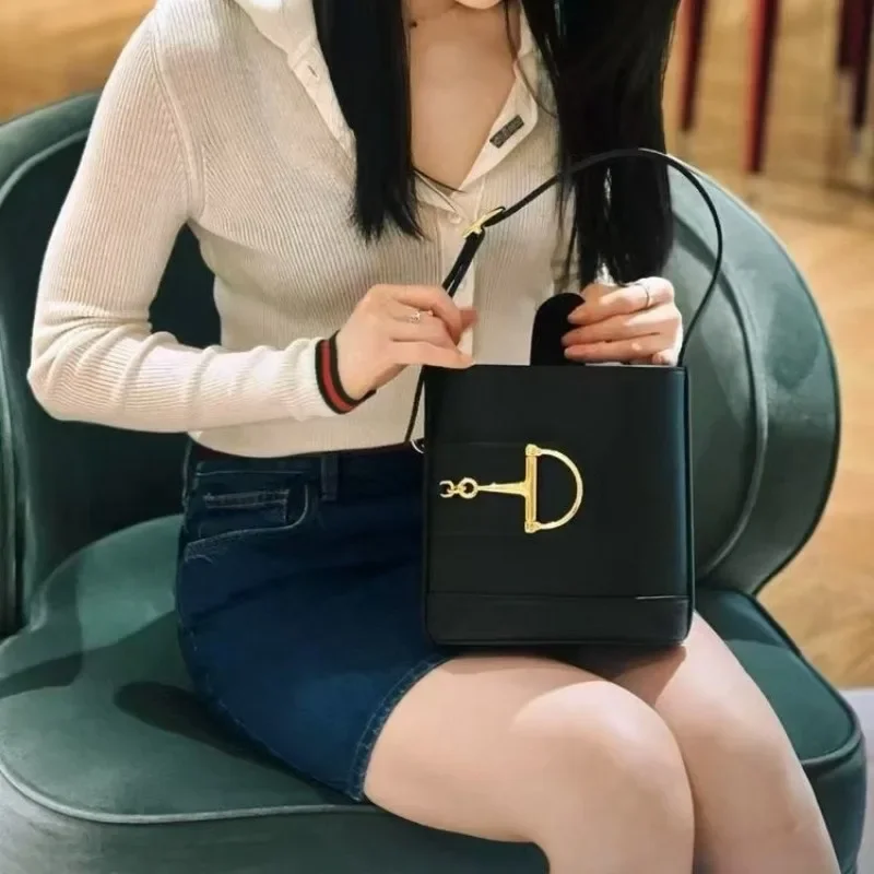 sac à main de luxe pour femmes, avec bandoulière, en cuir véritable, option, fourre tout classique et élégant pour dames à la mode