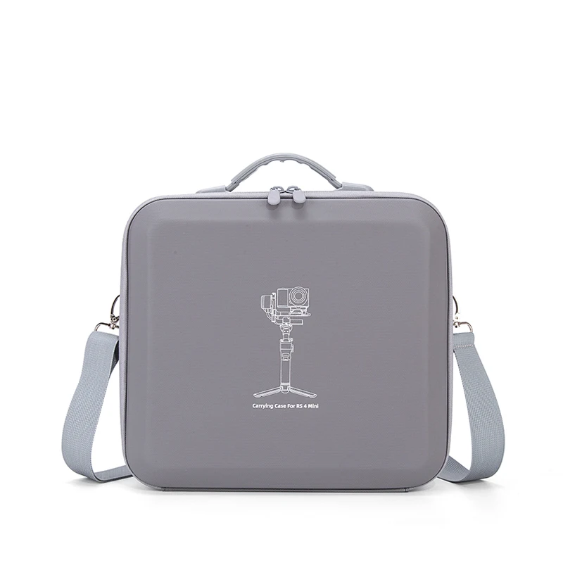 pour dji rs 4 mini sac à bandoulière boîte de rangement anti pression valise de transport rigide pour dji ronin rs 4 mini accessoires de cardan
