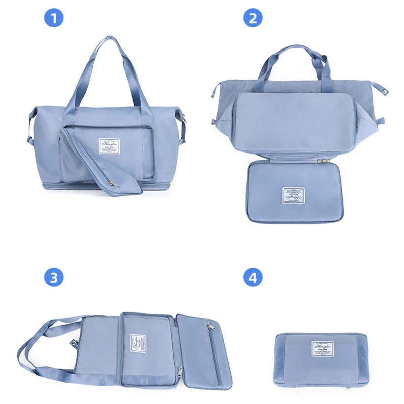 sacs de voyage extensibles de grande capacité, sac de rangement de bagages, sac à main étanche portable pliable, sac de rangement de vêtements de voyage, nouveau