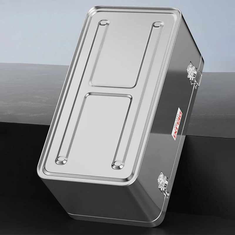 mallette à outils multifonctionnelle, boîte à outils électronique en acier inoxydable, valise à outils, grand étui rigide portable étanche