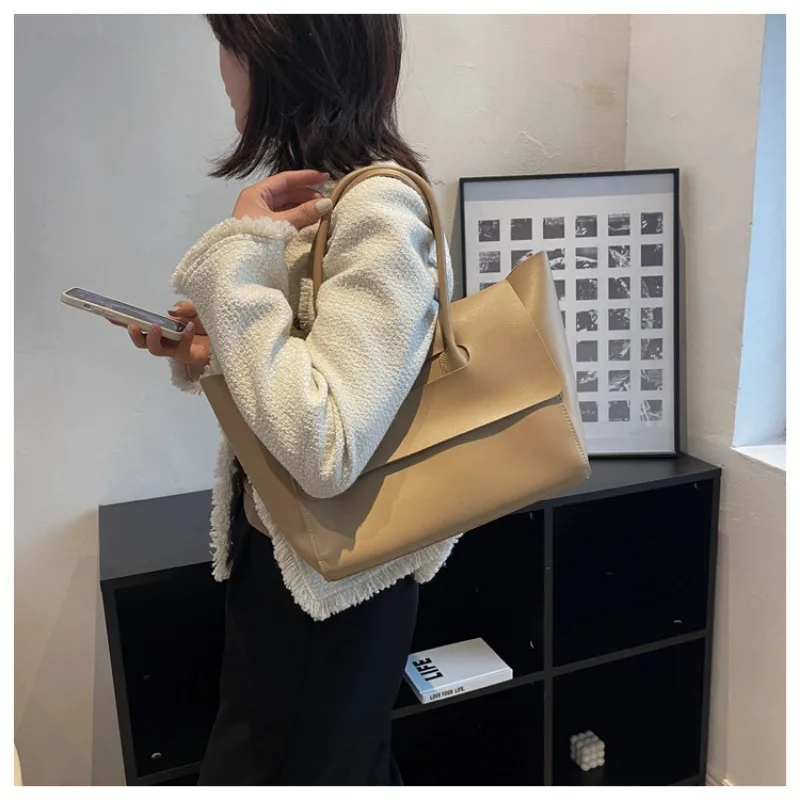 sacs à main en cuir pu souple pour femmes, nouvelle mode, design rétro, sacs à bandoulière sous les bras, sacs à poignée supérieure de luxe