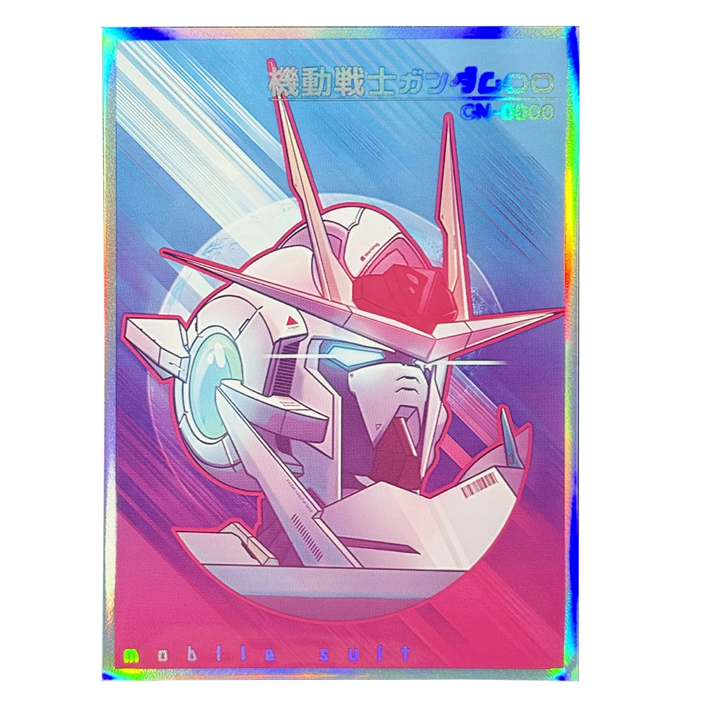 60 pièces manchons de cartes mecha taille standard protecteurs de cartes à collectionner feuille jeux protecteur cartes dossier étui 67x92mm