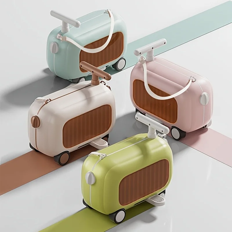 valise de marche pour enfants, peut monter deux en un, pour garçons et filles, peut être vérifiée dans une valise de rangement légère, bagages de voyage