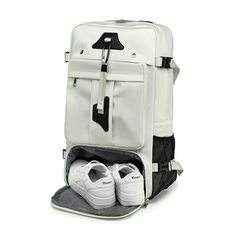 sac de voyage de grande capacité 55l pour hommes, valise pour ordinateur portable 15.6 pouces, sac à dos multifonction étanche, sacs de camping en plein air