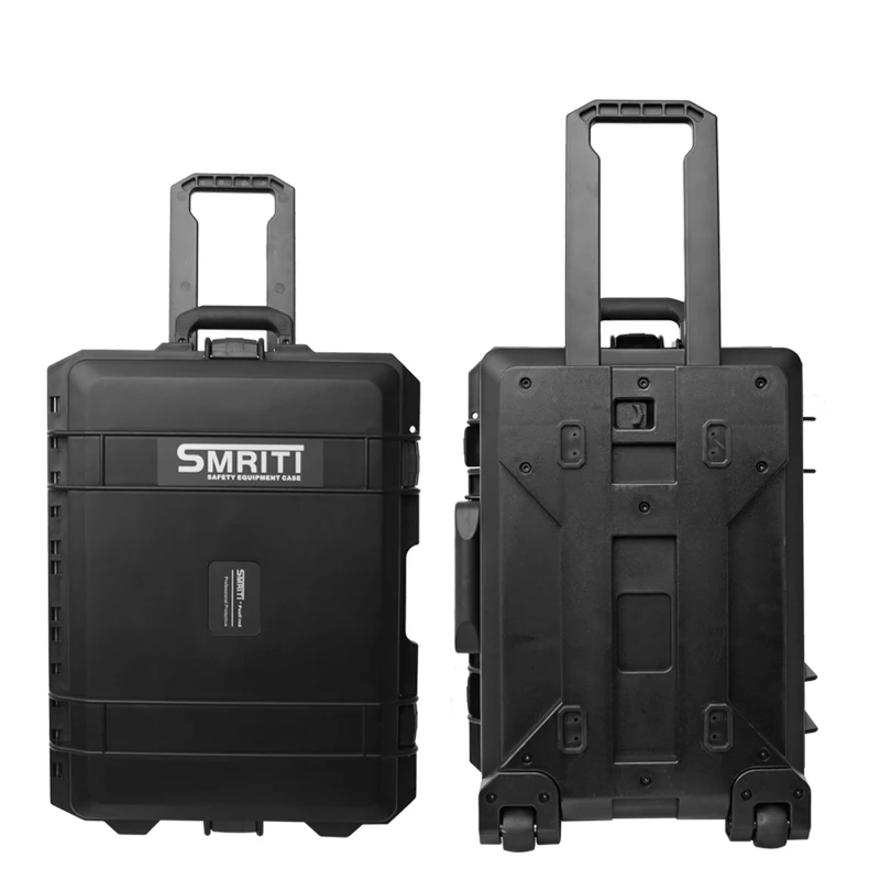 grand étui de protection avec roulettes, équipement photographique, boîte de sécurité, valise, sac pour appareil photo avec intervalle