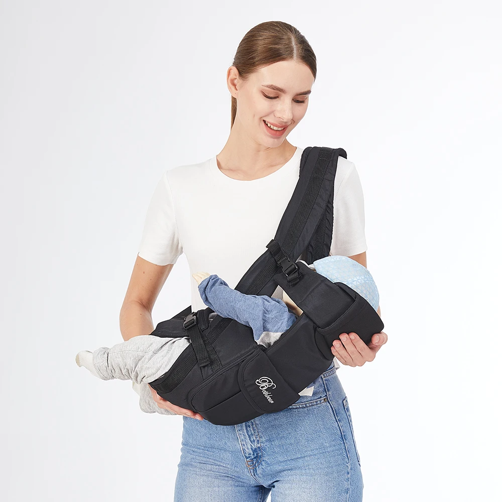 porte bébé, porte sac à dos ergonomique 4 en 1, porte bébé facilement réglable pour nouveau né et tout petit