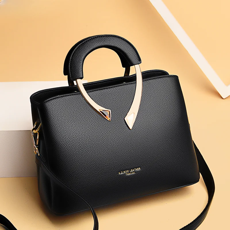 luxe 3 couches sac à main femmes sacs concepteur vintage dames épaule sacs à bandoulière 2025 bolsa feminina messager fourre tout décontracté sac
