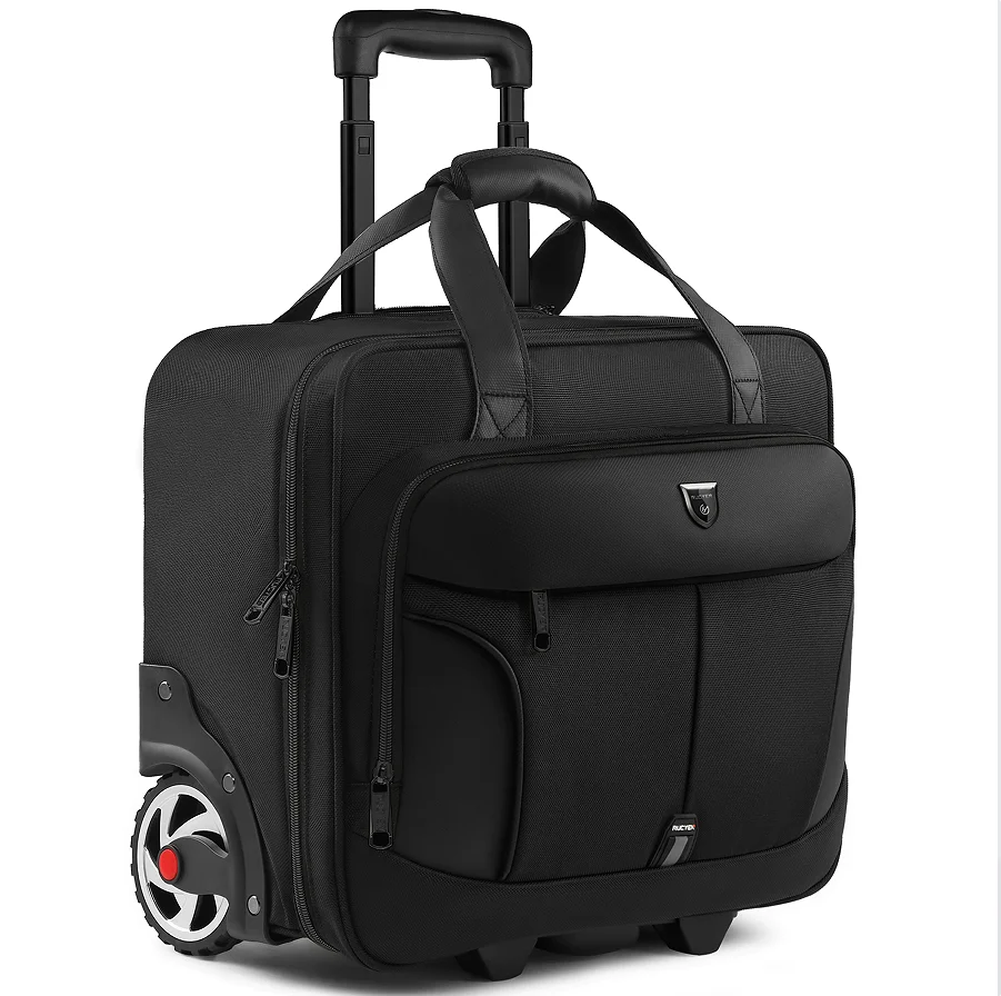 Valise de voyage pour hommes, sac de chariot d'affaires, sac à roulettes, sacs à roulettes de voyage Oxford sur roulettes, bagage à main