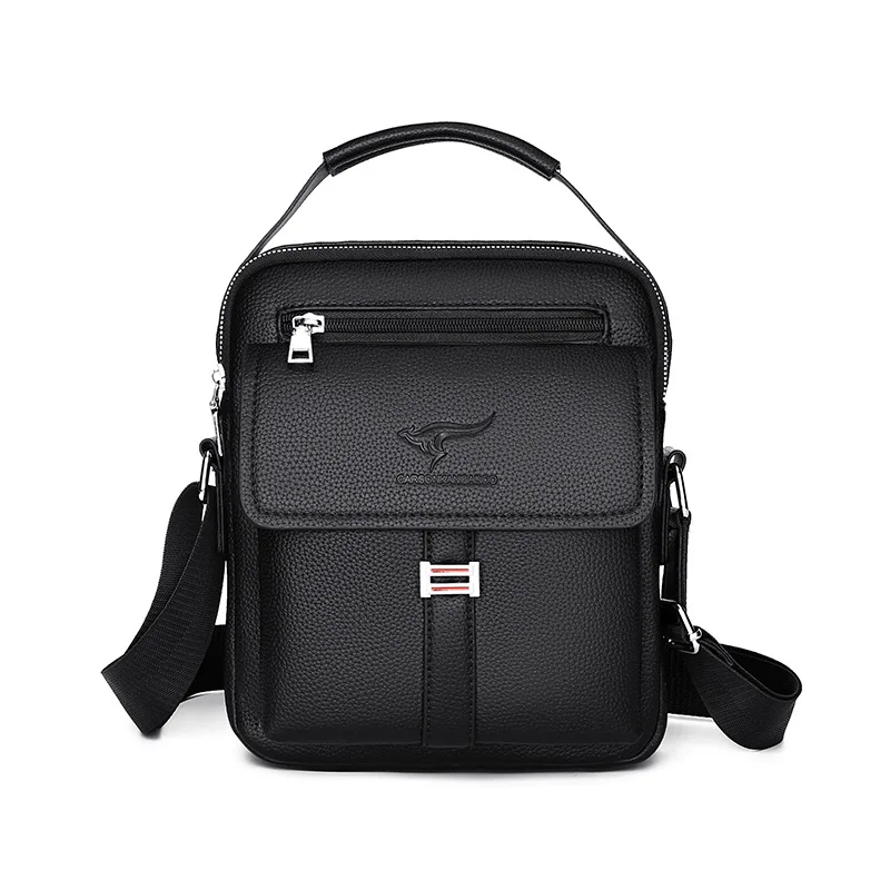 nouveau sac à main pour hommes sac à bandoulière décontracté à la mode sacs en cuir imperméables de haute qualité sac de taille de grande capacité sac croisé