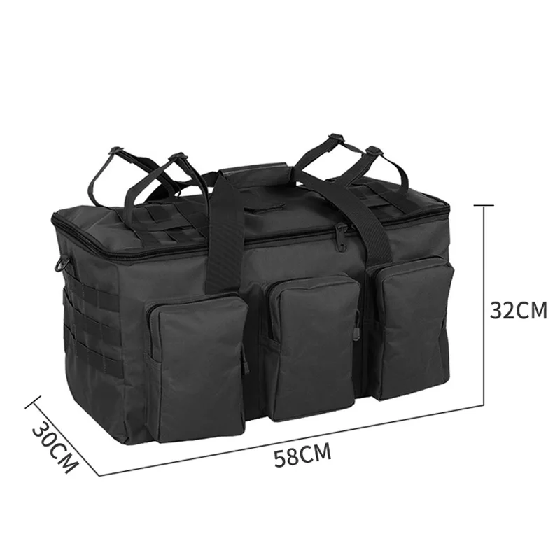 55l bagages sac polochon camping sac à dos tactique grands sacs hommes randonnée voyage alpinisme voyage utilitaire gymnase week end duffle