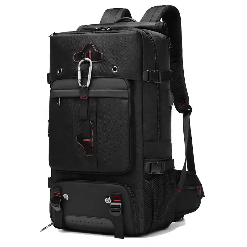 sac de voyage étanche grande capacité pour homme, valise pour ordinateur portable 17.3 ", sac à dos multifonction, sacs de camping en plein air, 70l