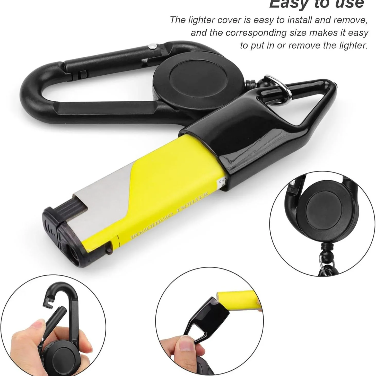 briquet portable évolutif, porte clés, sac, protection oring, boucle facile à tirer, notre porte, outils de camping de voyage