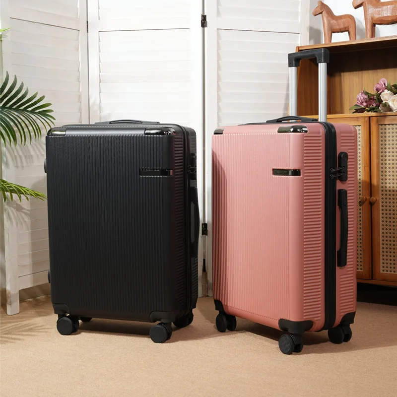 valise à roulettes de 20/24/28 pouces pour voyage avec poignée de traction, adaptée aux hommes et aux femmes, grande capacité, adaptée à vérifié