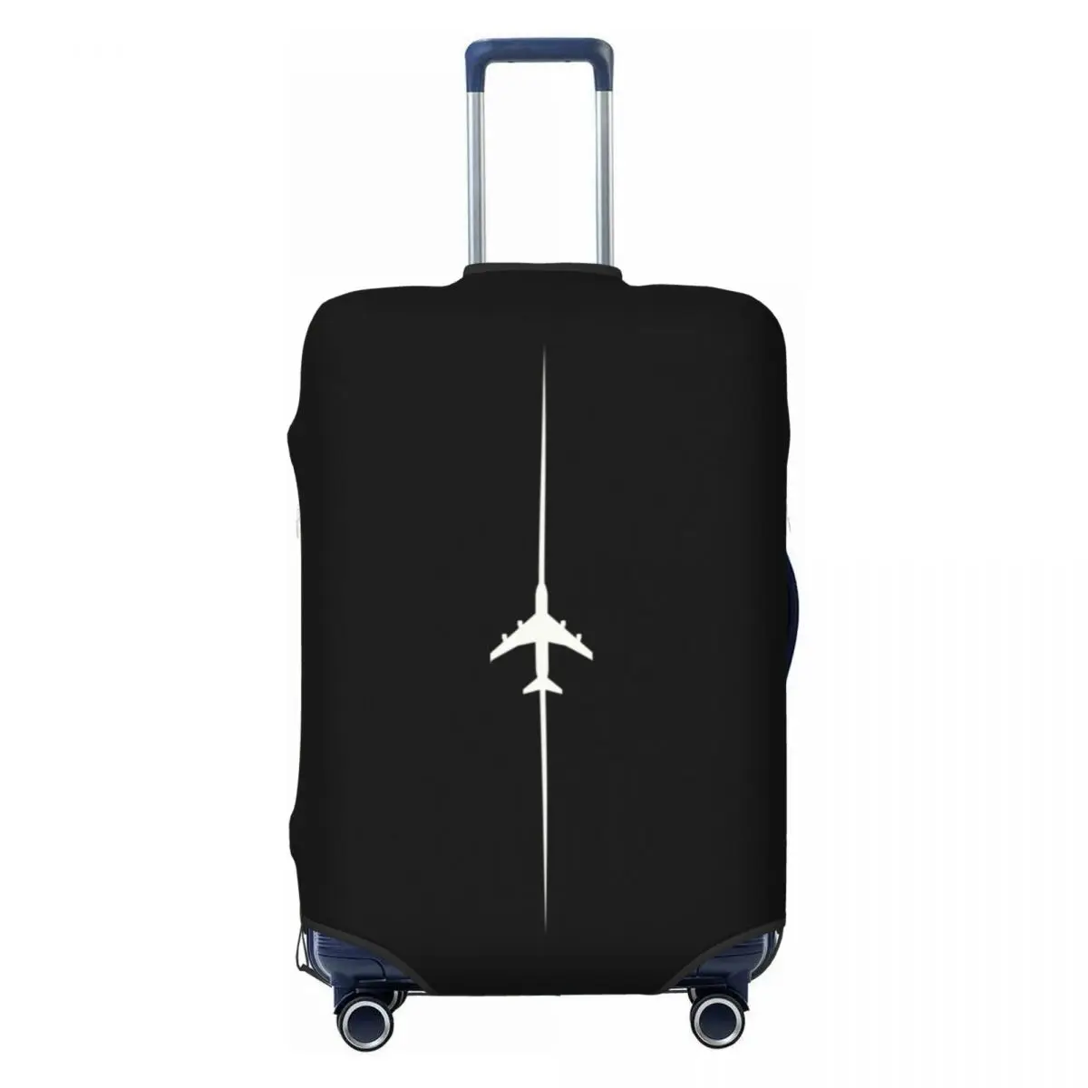 Housse de protection pour bagages de voyage, avion d'aviation personnalisé, anti-poussière, pour avion, aviateur, pilote, valise, adapté à 18-32 pouces