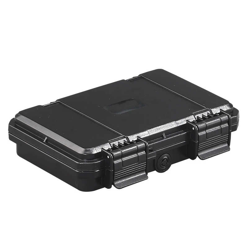 boîte à outils étanche portable, boîtier en plastique rigide, étui rigide professionnel avec valise rigide en mousse, étuis de vol scellés antichoc