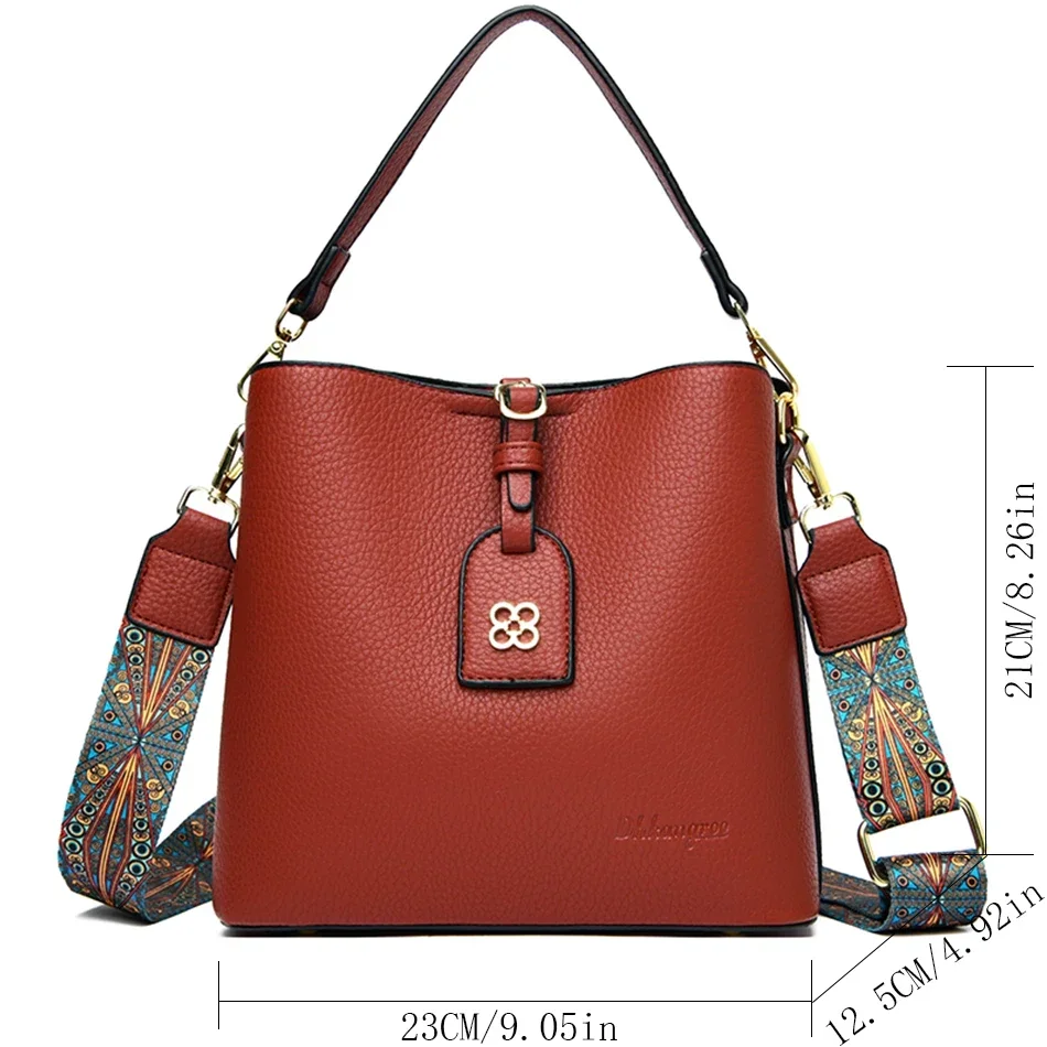 sac à main de luxe en cuir multifonctionnel pour femme, sacoche à 3 couches, de bonne qualité, de styliste