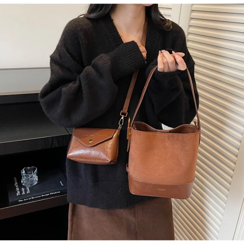 sacs à main de luxe pour femmes, en cuir de qualité supérieure, tendance, vintage, look haut de gamme ​